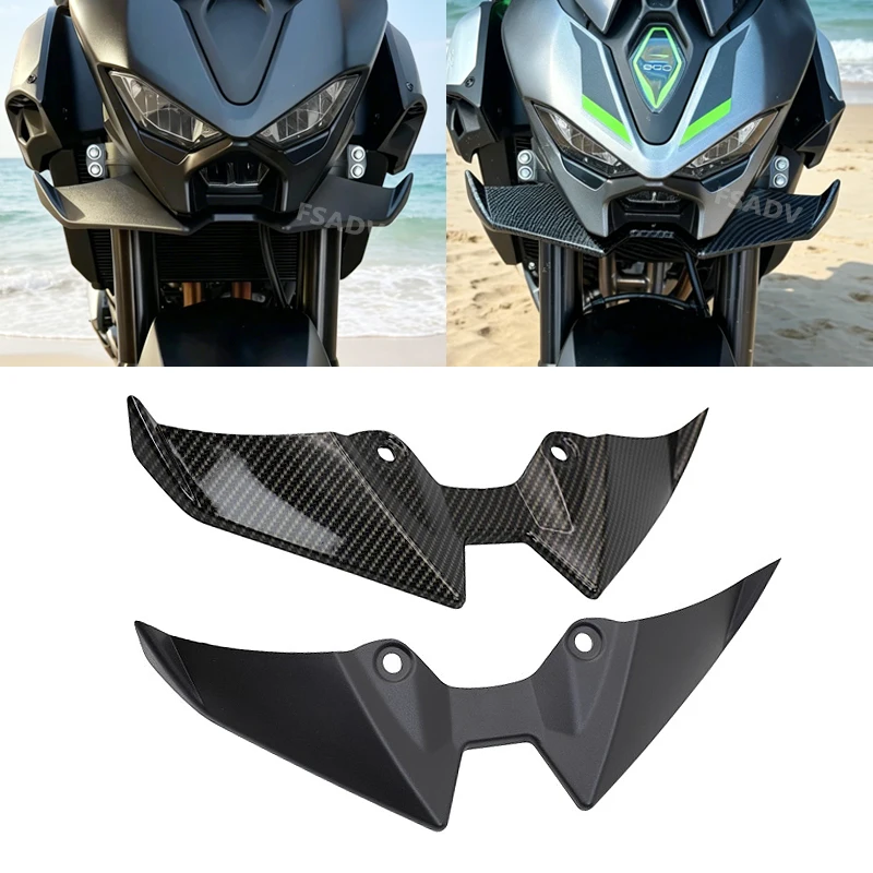 For Kawasaki Z900 Z900SE 2025 Downforce Spoilers kit Z 900 SE Front Lip Spoiler Wind Wing Cover Aerodynamics Fairing Winglets
For Kawasaki Z900 Z900SE 2025 Downforce Spoilers kit Z 900 SE Front Lip Spoiler Wind Wing Cover Aerodynamics Fairing Winglets