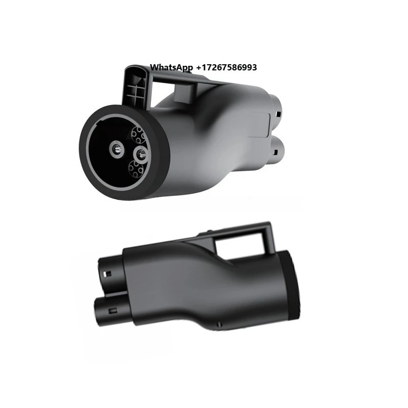 DC EV Charger Adapter CHAdeMO to CCS2 Electric Vehicle Adapter IP54 Waterproof 250A 1000V DC EV Connectors.
DC EV Charger Adapter CHAdeMO to CCS2 Electric Vehicle Adapter IP54 Waterproof 250A 1000V DC EV Connectors.