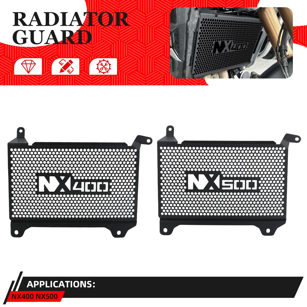 For HONDA NX400 NX500 Accessories NX 500 NX 400 2023-2024-2025 Motorcycle Radiator Guard Grille Cover Protector Protective Grill
For HONDA NX400 NX500 Accessories NX 500 NX 400 2023-2024-2025 Motorcycle Radiator Guard Grille Cover Protector Protective Grill