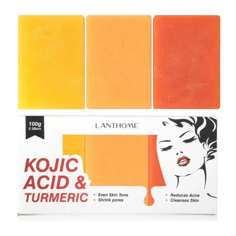 28TA 3Pieces Kojic Acid Face Body Bath Soap Safe Natural Soap for Men Women Glowing
28TA 3Pieces Kojic Acid Face Body Bath Soap Safe Natural Soap for Men Women Glowing