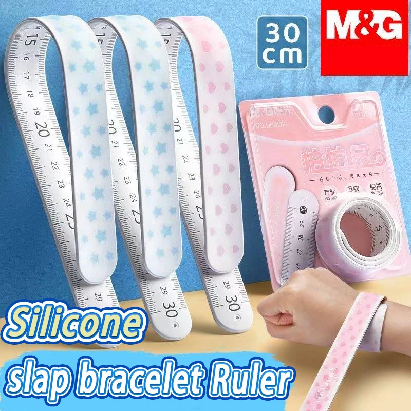 M&G 30cm Silicone Slap Ruler , Stationery Ruler Snapping Wristband ,Slap Bracelet for Kids ,Fun School Stationery Gifts
M&G 30cm Silicone Slap Ruler , Stationery Ruler Snapping Wristband ,Slap Bracelet for Kids ,Fun School Stationery Gifts