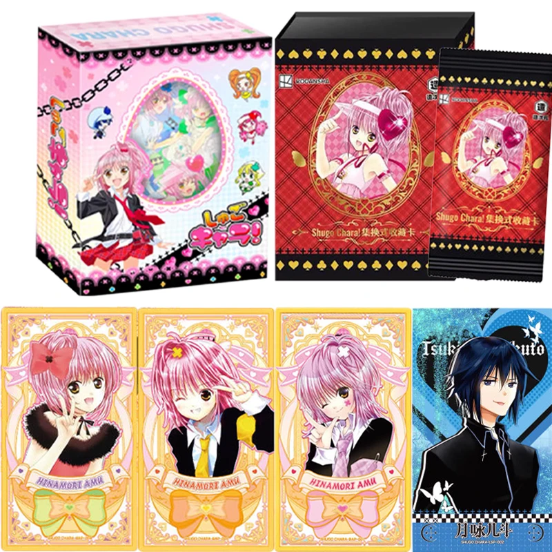 Shugo Chara Collectible Cards Booster Box -Official Hinamori Amu Tsukiyomi Ikuto Anime Trading Cards with Rare Holo Foil Magical
Shugo Chara Collectible Cards Booster Box -Official Hinamori Amu Tsukiyomi Ikuto Anime Trading Cards with Rare Holo Foil Magical