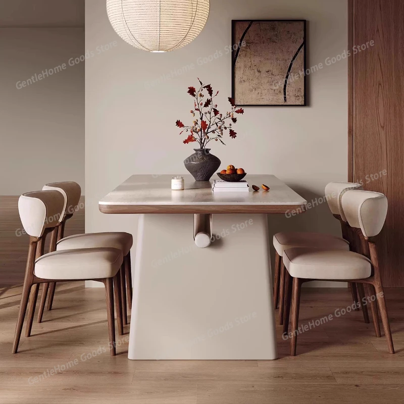 Mid century luxury dining table modern interior high-end creativity kitchen table minimalist rectangle mesas comedor furniture
Mid century luxury dining table modern interior high-end creativity kitchen table minimalist rectangle mesas comedor furniture