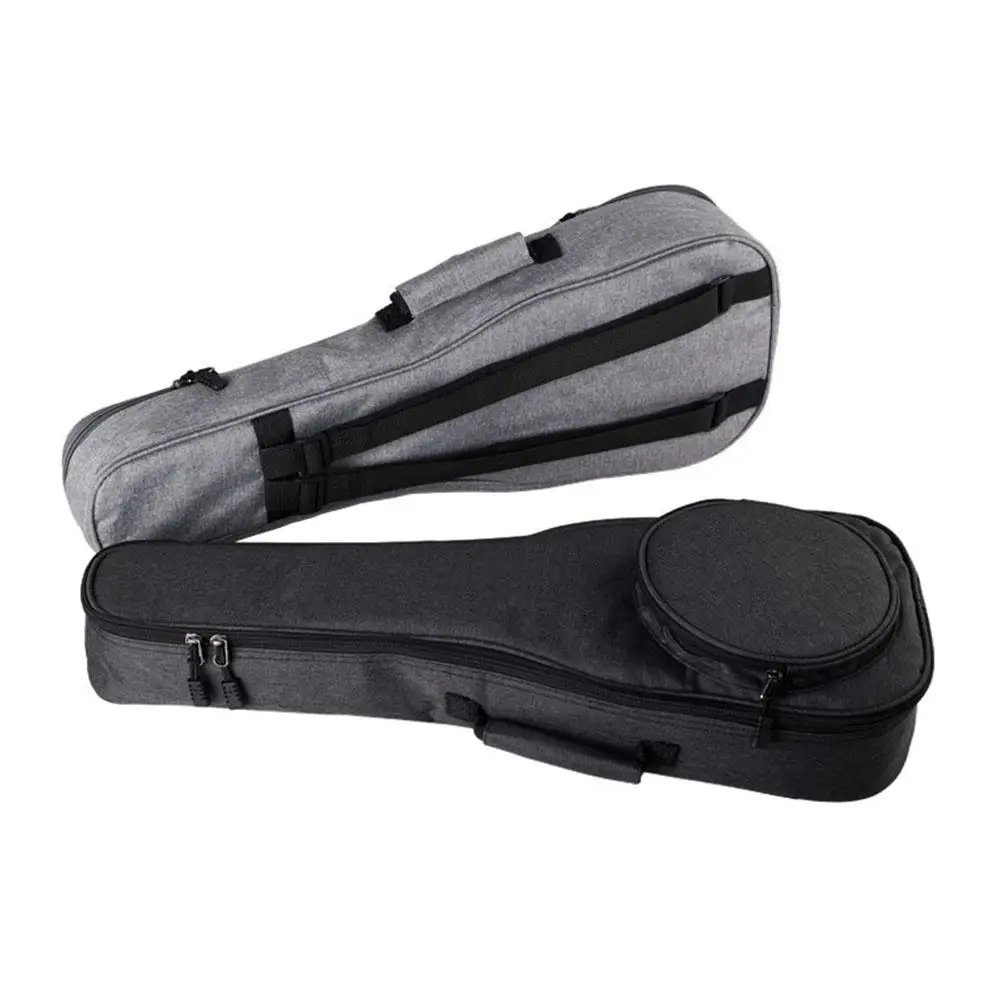 23-inch Ukulele Bag Light Grey Canvas Guitar Shoulder Package Waterproof Musical Instrument Case Backpack Design
23-inch Ukulele Bag Light Grey Canvas Guitar Shoulder Package Waterproof Musical Instrument Case Backpack Design