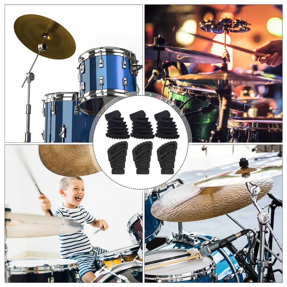 6 Pcs Drum Pads Practical Stand Protectors Kit Replacement Rack Rubber Feet Foot Set Leg
6 Pcs Drum Pads Practical Stand Protectors Kit Replacement Rack Rubber Feet Foot Set Leg