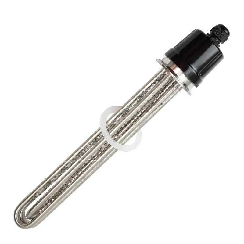 2 Tri Clamp Water Heating Element (OD64) 380V 9KW Electric Water Heater 3 Phase 560mm Stainless Steel Brewing Heating Element
2 Tri Clamp Water Heating Element (OD64) 380V 9KW Electric Water Heater 3 Phase 560mm Stainless Steel Brewing Heating Element