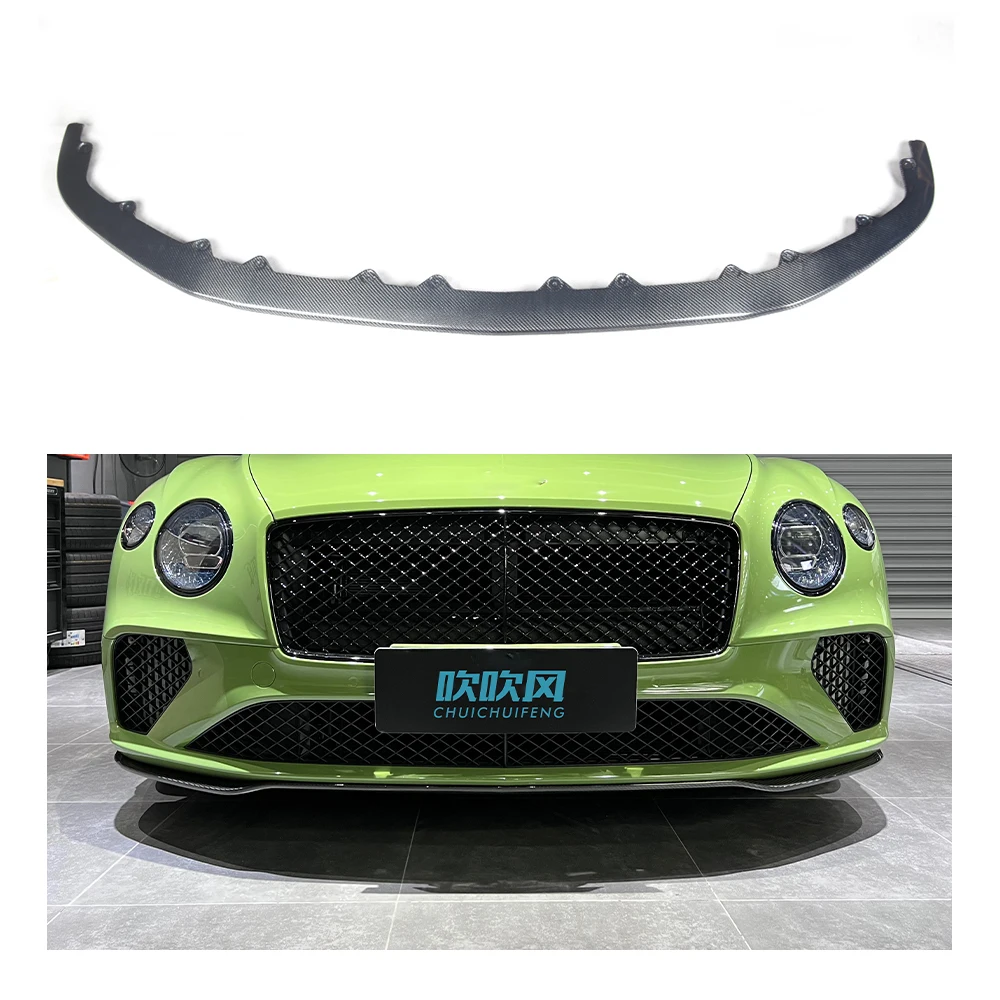 Передний диффузор из настоящего сухого углеродного волокна для Bentley Continental GT edition one Trim Body Kits Автомобильные аксессуары Автозапчасти
Передний диффузор из настоящего сухого углеродного волокна для Bentley Continental GT edition one Trim Body Kits Автомобильные аксессуары Автозапчасти