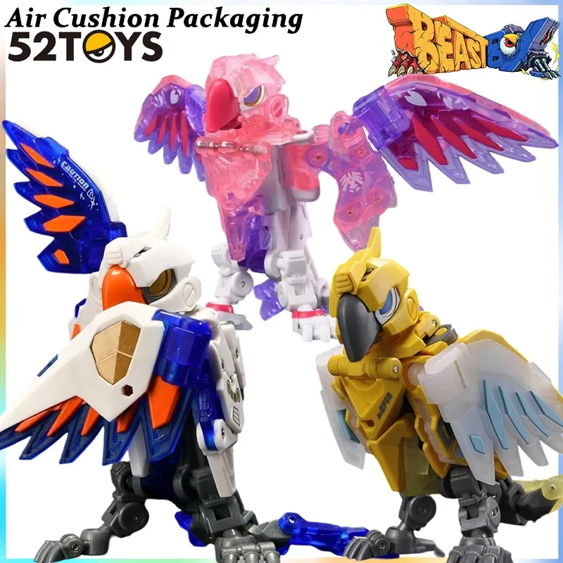 52TOYS Genuine BEASTBOX Serie Transformable Bird Tribe Sparrow Parrot BB-10 Ode To Space Flower Fairy Action Figures Model Toy
52TOYS Genuine BEASTBOX Serie Transformable Bird Tribe Sparrow Parrot BB-10 Ode To Space Flower Fairy Action Figures Model Toy