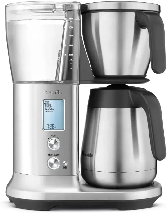 Breville BDC450BSS Precision Brewer Thermal, Coffee Maker, Brushed Stainless Steel, One Size
Breville BDC450BSS Precision Brewer Thermal, Coffee Maker, Brushed Stainless Steel, One Size