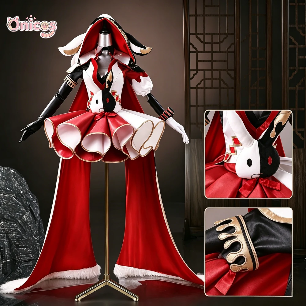 Honkai: Star Rail Sparxie Sparkle Cosplay Costume High Quality Outfit Red White Dress For Halloween Carnival Comic Con Onicos
Honkai: Star Rail Sparxie Sparkle Cosplay Costume High Quality Outfit Red White Dress For Halloween Carnival Comic Con Onicos