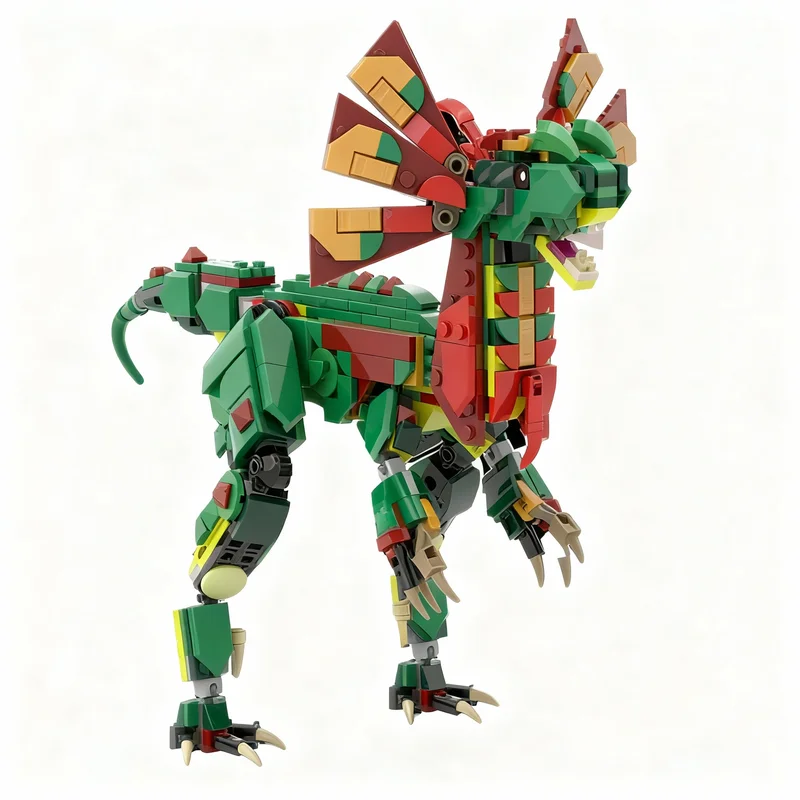 507pcs MOC Dilophosaurus Alternate Build Creator 3 1 Model Building Blocks Construction Toy Christmas Gifts DIY Creative Idea
507pcs MOC Dilophosaurus Alternate Build Creator 3 1 Model Building Blocks Construction Toy Christmas Gifts DIY Creative Idea