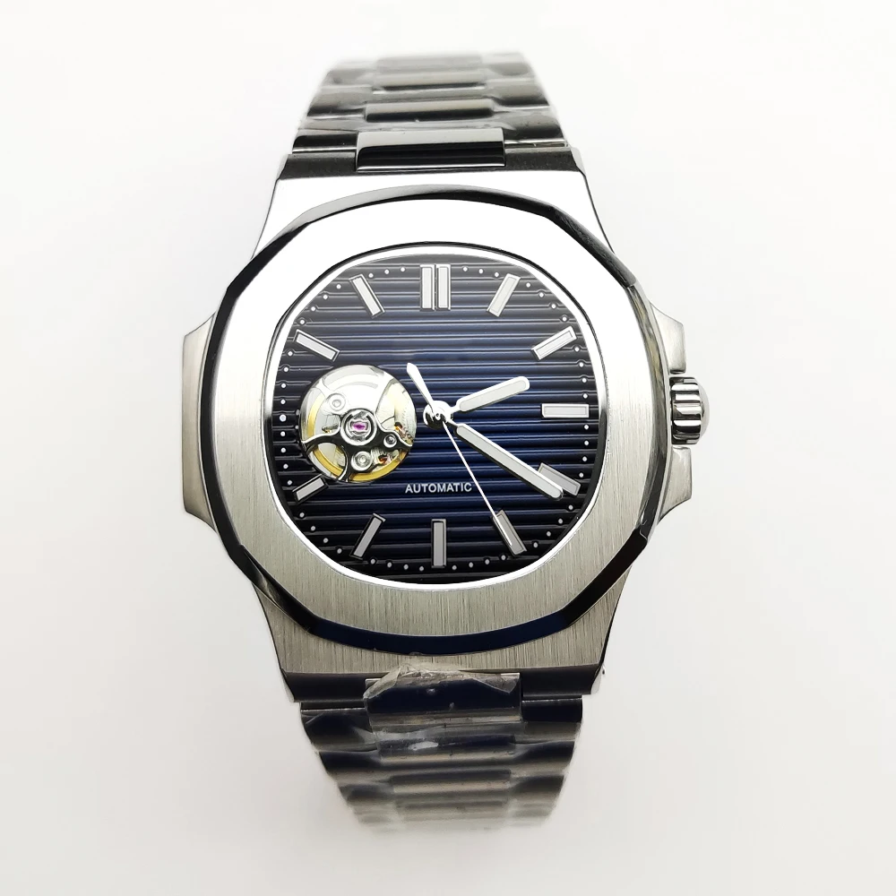 lMen's Sports Automatic Mechanical Watch Japan NH38 NH Movement Sapphire Glass Transparent Back Cover Hollow-out Dial Wristwatch
lMen's Sports Automatic Mechanical Watch Japan NH38 NH Movement Sapphire Glass Transparent Back Cover Hollow-out Dial Wristwatch