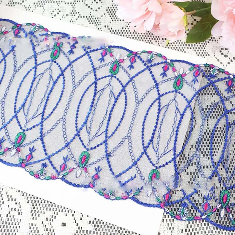 16Yards Popular Circle Shape Embroidery Lace Trim For Wedding Clothes Skirt Hem Underwear Sewing Craft DIY Apparel Fabric Lace
16Yards Popular Circle Shape Embroidery Lace Trim For Wedding Clothes Skirt Hem Underwear Sewing Craft DIY Apparel Fabric Lace