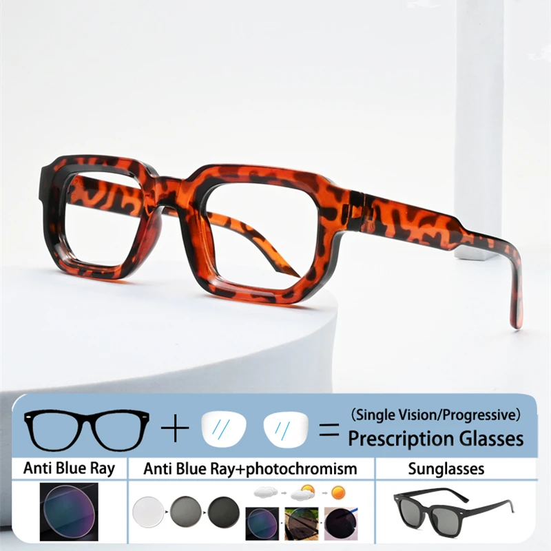 Fashion Women Brand Design Men Photochromic Eyeglass Large Frame Anti Blue Light Prescription Custom Myopia Sunglasses Glasses
Fashion Women Brand Design Men Photochromic Eyeglass Large Frame Anti Blue Light Prescription Custom Myopia Sunglasses Glasses