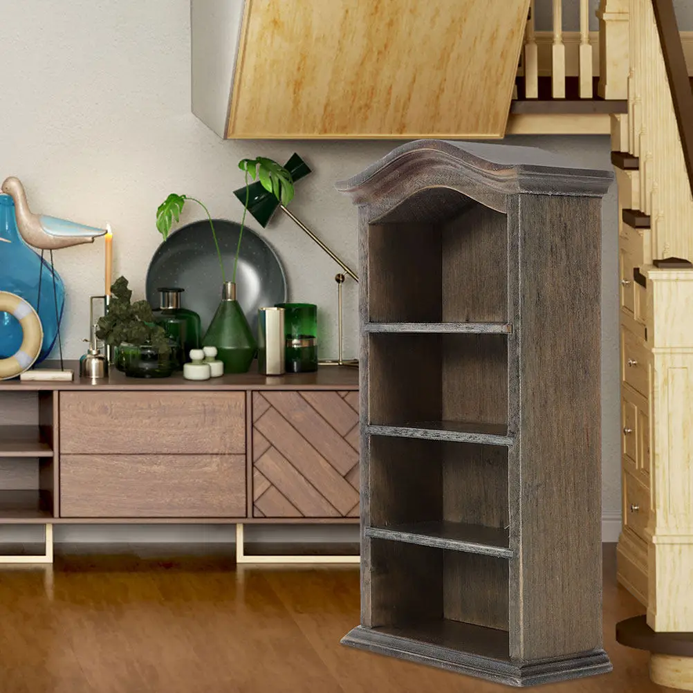 2Pcs Miniature Wooden Small Bookshelf Storage Cabinet for Miniature House Decorative Furniture Kid Bedroom Study Room Ornament
2Pcs Miniature Wooden Small Bookshelf Storage Cabinet for Miniature House Decorative Furniture Kid Bedroom Study Room Ornament