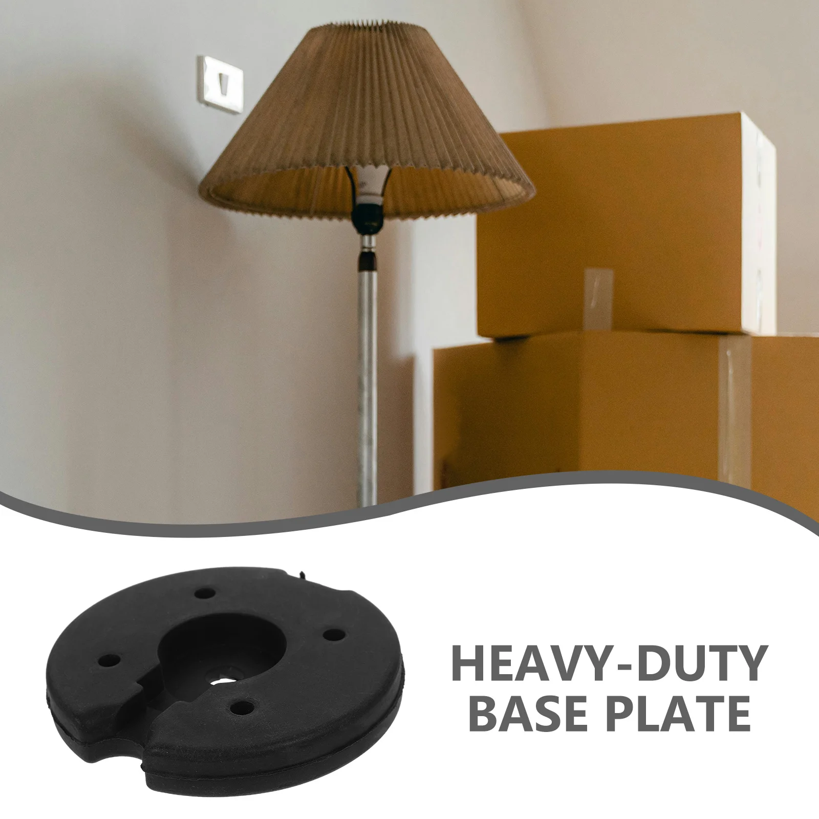 Heavy Duty Iron Desk Lamp Base Floor Lamp Replacement Rounded Chassis For Bedroom Office Decor Light Stand Holder Accessory
Heavy Duty Iron Desk Lamp Base Floor Lamp Replacement Rounded Chassis For Bedroom Office Decor Light Stand Holder Accessory