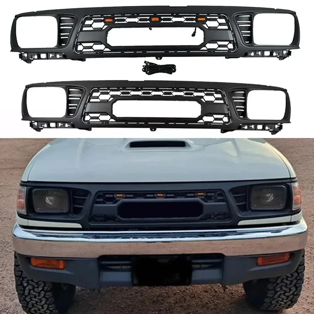 Автозапчасти ABS черная решетка с подсветкой подходит для Toyota Tacoma 1995-1997 гг.
Автозапчасти ABS черная решетка с подсветкой подходит для Toyota Tacoma 1995-1997 гг.