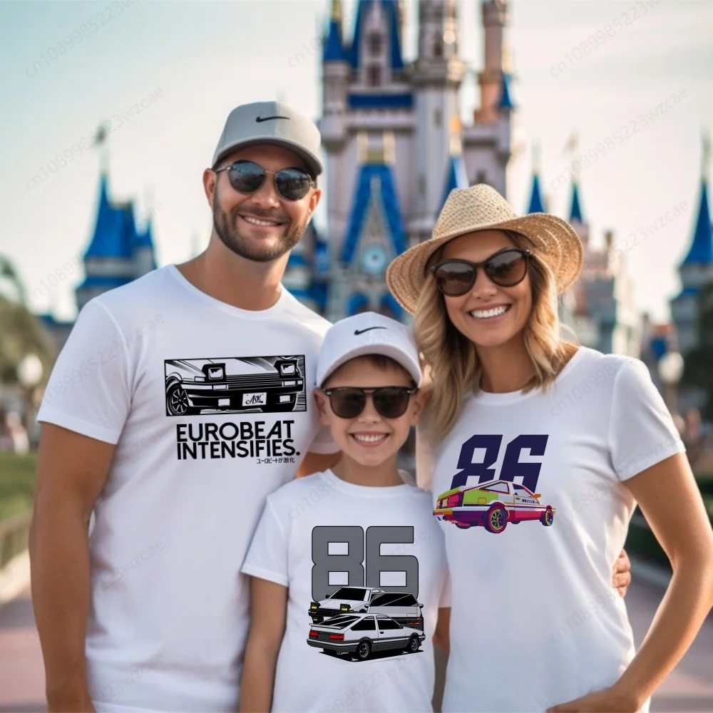AE86 Japan Anime Initial Print Matching Outfits for Family T Shirts D Racing Drift Car JDM Top Round Neck Short Sleeves Tshirt
AE86 Japan Anime Initial Print Matching Outfits for Family T Shirts D Racing Drift Car JDM Top Round Neck Short Sleeves Tshirt