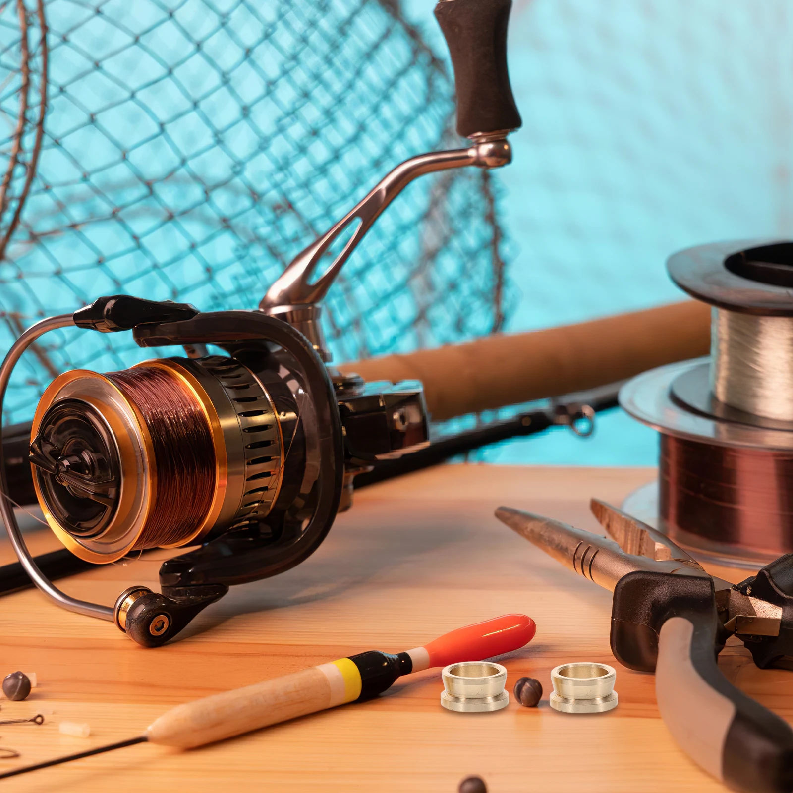2pcs Fishing Reel Accessories Sturdy Brass Guide Replacement for Rods Ceramic Adapter Ring Suite Casting Repair Kit Metal Line
2pcs Fishing Reel Accessories Sturdy Brass Guide Replacement for Rods Ceramic Adapter Ring Suite Casting Repair Kit Metal Line