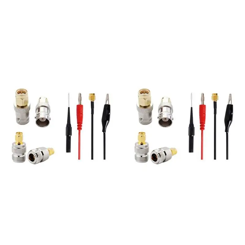 QWE-4X Vector Network Analyzer Calibration Kit For Nanovna Analyzers For 6Ghz 50Ω Shorted Open SMA Load Termination
QWE-4X Vector Network Analyzer Calibration Kit For Nanovna Analyzers For 6Ghz 50Ω Shorted Open SMA Load Termination