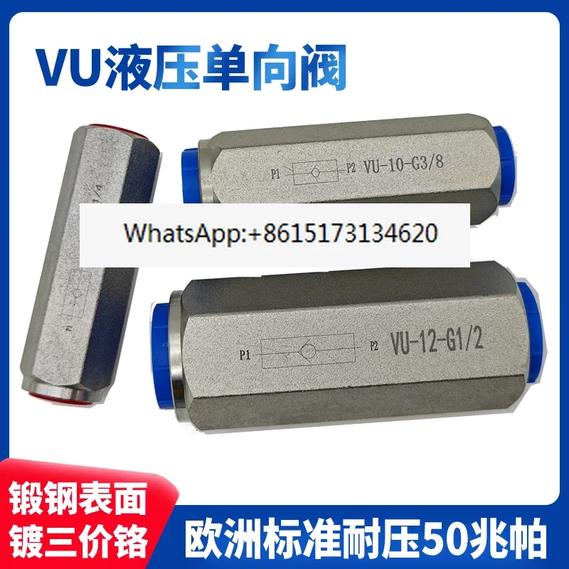 Гидравлическая трубчатая проверка VU-1/4 3/8 G1/2NPT 08 10 12 16 20 25 30 40
Гидравлическая трубчатая проверка VU-1/4 3/8 G1/2NPT 08 10 12 16 20 25 30 40