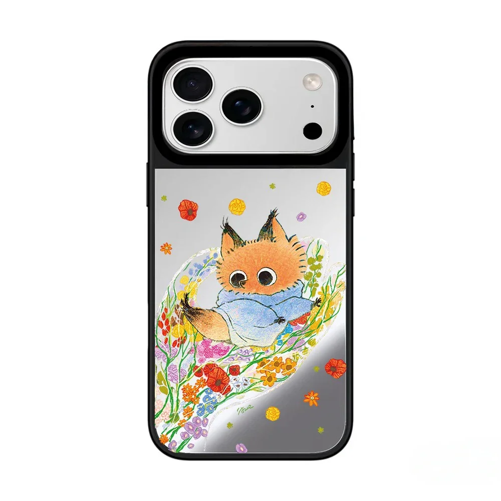 Cartoon Flower Fox Mirror Magnetic Phone Case Cover for IPhone 17 16 15 14 13 12 Pro Max Case
Cartoon Flower Fox Mirror Magnetic Phone Case Cover for IPhone 17 16 15 14 13 12 Pro Max Case