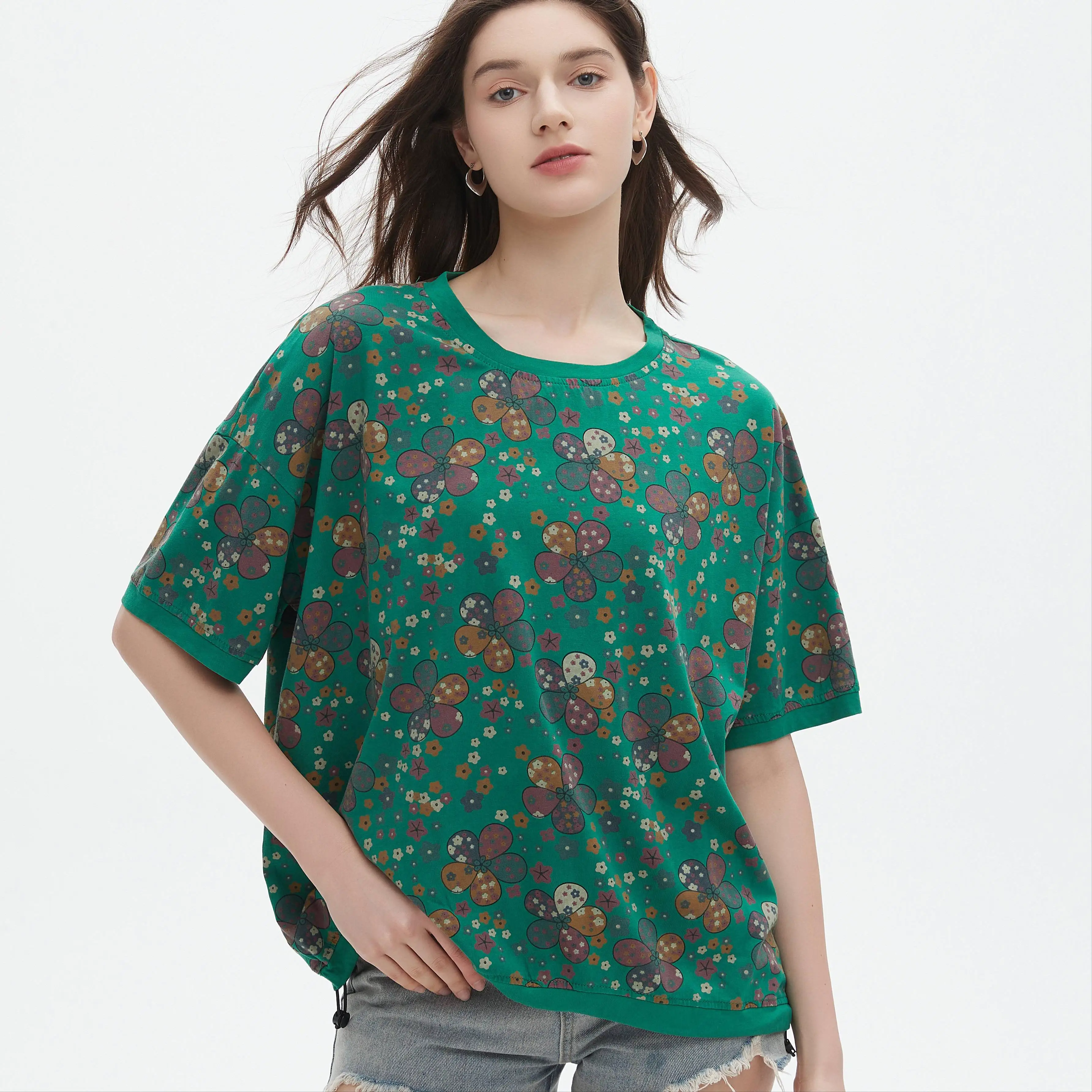 Dimanaf 2025 Summer T-shirt Women Spliced Letter Printing Asymmetrical Short Sleeve Loose Green T-shirt Black
Dimanaf 2025 Summer T-shirt Women Spliced Letter Printing Asymmetrical Short Sleeve Loose Green T-shirt Black