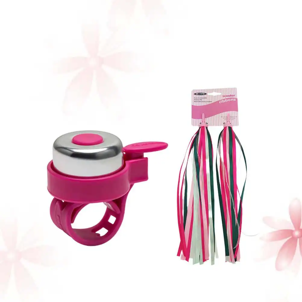 2Pcs Kids Bike Handlebar Bells Streamers Pink Tassels Set Scooter Accessories Colorful Ribbons Unique Cruiser Bicycle Gift
2Pcs Kids Bike Handlebar Bells Streamers Pink Tassels Set Scooter Accessories Colorful Ribbons Unique Cruiser Bicycle Gift