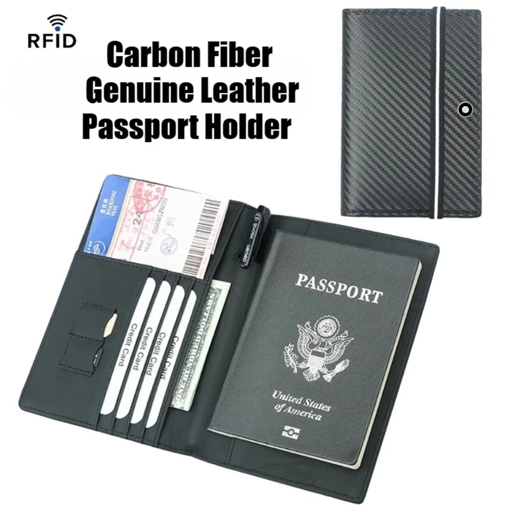 RFID Top-layer Cowhide Genuine Leather Passport Holder Business Men Sle Multiple Card Slots Travel Card Bag Wallet Money Bag Bla
RFID Top-layer Cowhide Genuine Leather Passport Holder Business Men Sle Multiple Card Slots Travel Card Bag Wallet Money Bag Bla