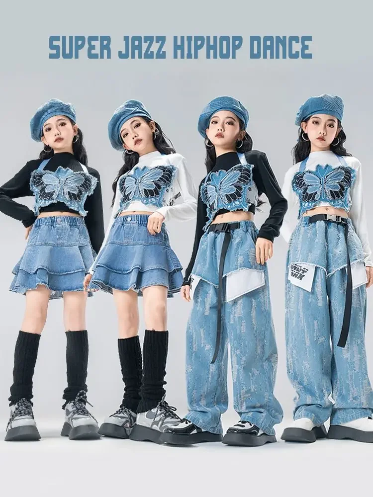 Girls Hip Hop Sweet Butterfly Vest Camouflage Cagro Pants Boys Military Streetwear Children Kids Jazz Street Dance Clothes Sets
Girls Hip Hop Sweet Butterfly Vest Camouflage Cagro Pants Boys Military Streetwear Children Kids Jazz Street Dance Clothes Sets