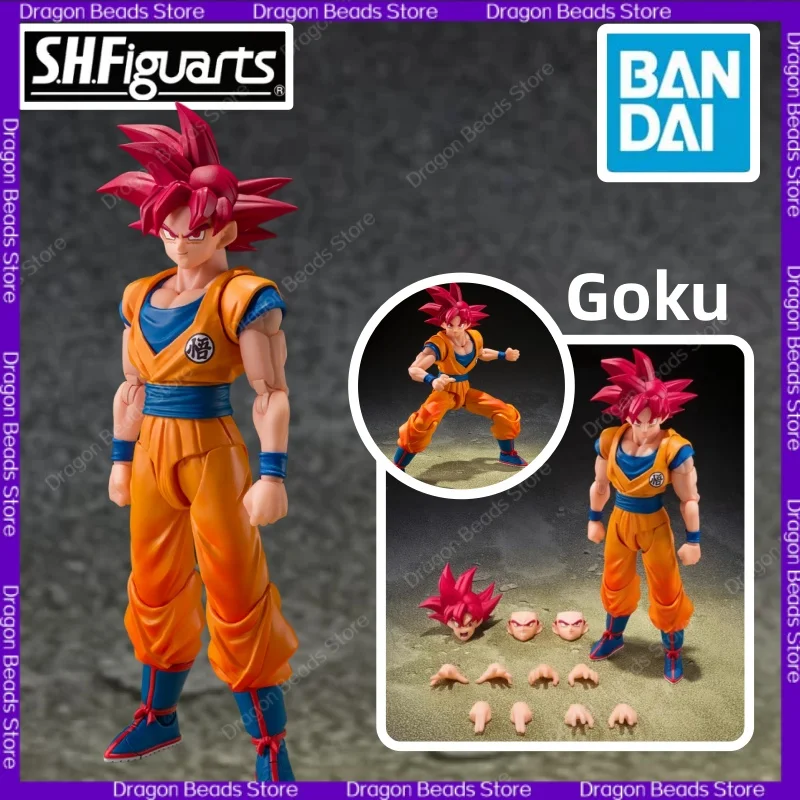 Bandai SHF Dragon Ball Super Super Saiyan God Goku Red Hair 1/12 Scale Action Figure, Gift & Collectible
Bandai SHF Dragon Ball Super Super Saiyan God Goku Red Hair 1/12 Scale Action Figure, Gift & Collectible