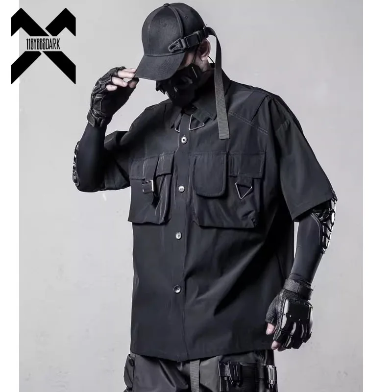 Men Functional Short Sleeve Shirts 2025 Spring Tactical Patchwork Shirt Coat Hip Hop Streetwear Men Black Tops Shirts Clothing
Men Functional Short Sleeve Shirts 2025 Spring Tactical Patchwork Shirt Coat Hip Hop Streetwear Men Black Tops Shirts Clothing