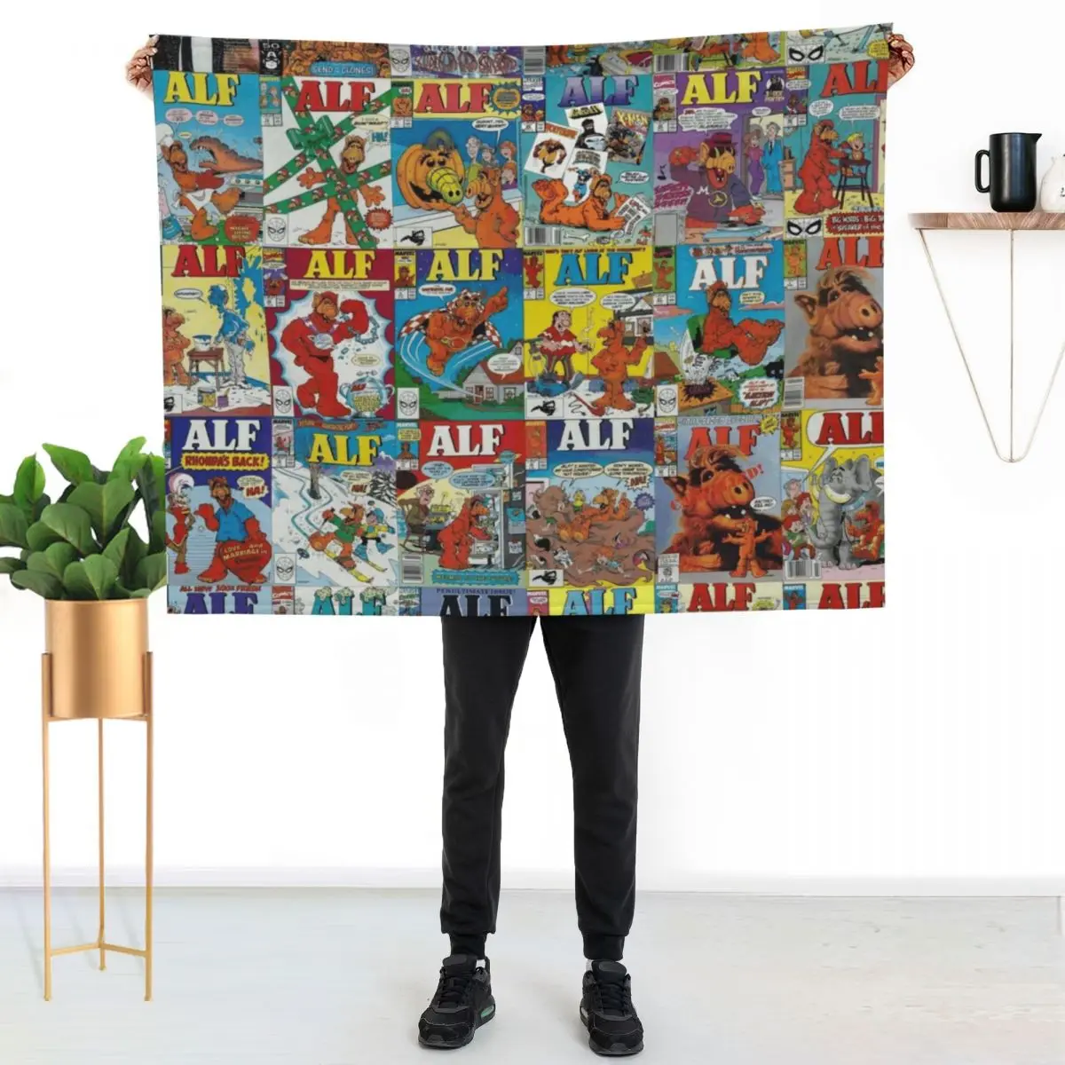 Alf Throw Blanket Warm Cozy Throw Blanket for Living Room Couch
Alf Throw Blanket Warm Cozy Throw Blanket for Living Room Couch