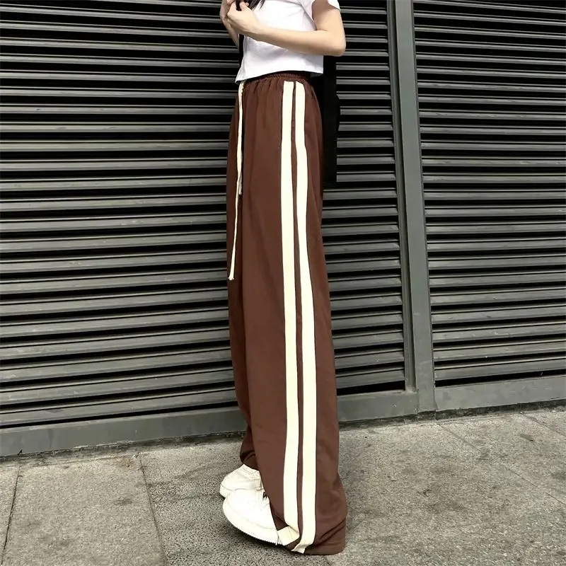 Прямые брюки женские Harajuku свободные спортивные женские уличные шикарные повседневные с высокой талией в американском стиле на шнурке весенние новые винтажные
Прямые брюки женские Harajuku свободные спортивные женские уличные шикарные повседневные с высокой талией в американском стиле на шнурке весенние новые винтажные