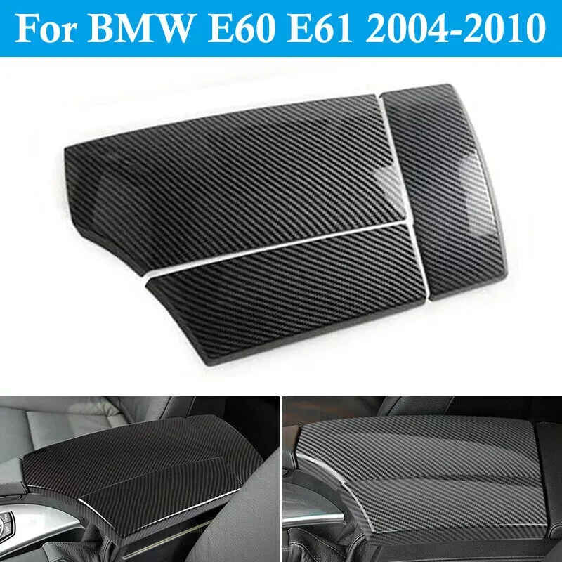 3 шт. для BMW 5 серии E60: накладка на центральную консоль из карбона для ящика для хранения вещей, BMW 5 серии E60 04-10
3 шт. для BMW 5 серии E60: накладка на центральную консоль из карбона для ящика для хранения вещей, BMW 5 серии E60 04-10