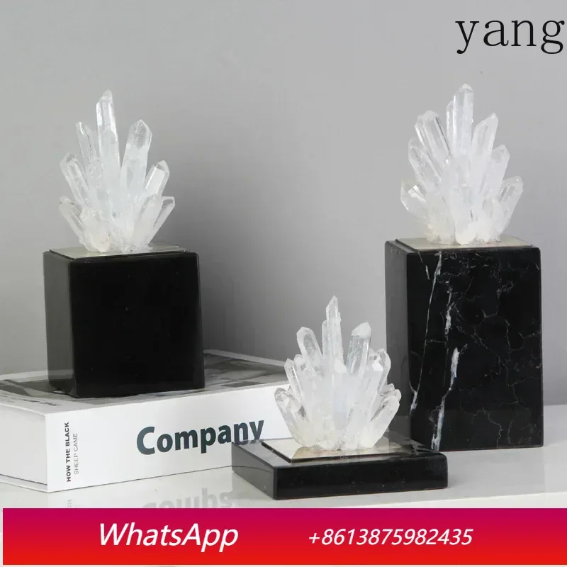 Transparent square crystal crafts sculpture modern decoration living room desk decoration
Transparent square crystal crafts sculpture modern decoration living room desk decoration