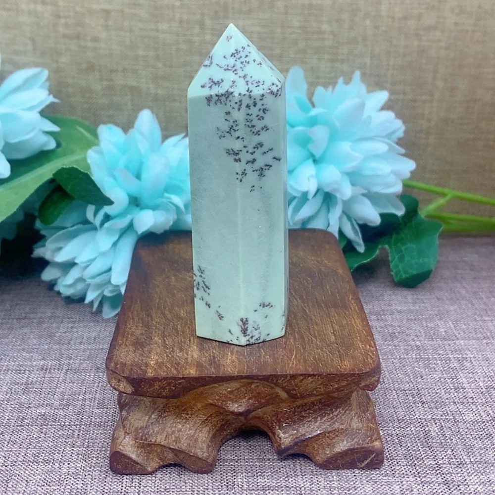 Quartz Stone Dendritic Jade Point Natural Crystal Tower Obelisk Reiki Energy Stone For Fengshui Meditation Home Decoration Gift
Quartz Stone Dendritic Jade Point Natural Crystal Tower Obelisk Reiki Energy Stone For Fengshui Meditation Home Decoration Gift