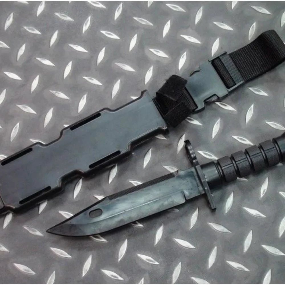 M9 Plastic Knife Tactical Dagger Training Rubber Soft Knife Cosplay Movie And Tv Projects And Decorative Model Knife
M9 Plastic Knife Tactical Dagger Training Rubber Soft Knife Cosplay Movie And Tv Projects And Decorative Model Knife