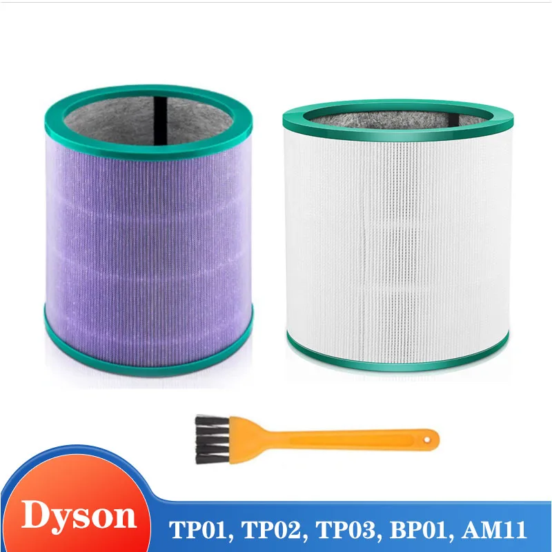 Сменный HEPA-фильтр, совместимый с Dyson TP01 TP02 AM11 BP01, аксессуары для очистителей воздуха Pure Cool Link Tower
Сменный HEPA-фильтр, совместимый с Dyson TP01 TP02 AM11 BP01, аксессуары для очистителей воздуха Pure Cool Link Tower