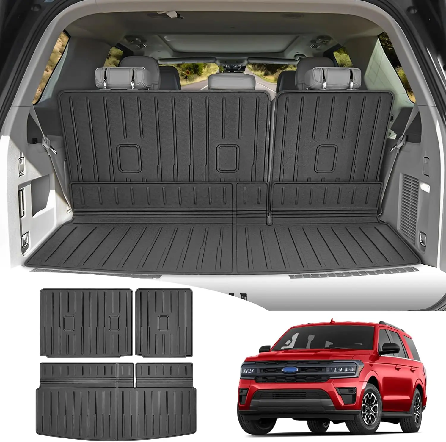 All-Weather Cargo and Backrest Protection for SUVs (2018-2024), TPE Material, No Color Specified, Full Coverage
All-Weather Cargo and Backrest Protection for SUVs (2018-2024), TPE Material, No Color Specified, Full Coverage