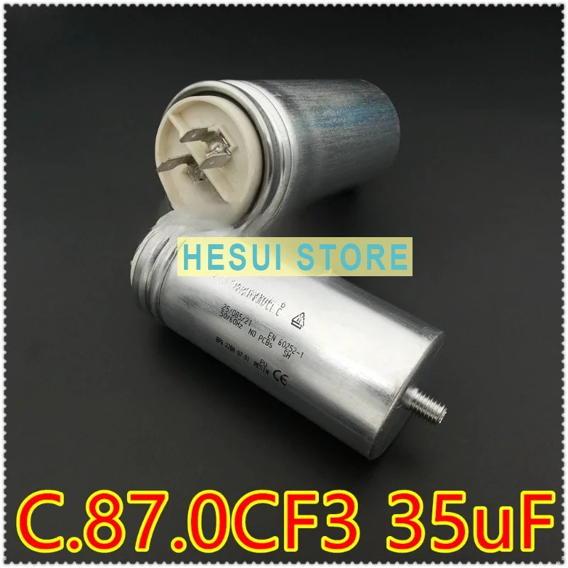 AV C.87.0CF3 MKP 35uF fan motor start-up operation capacitor
AV C.87.0CF3 MKP 35uF fan motor start-up operation capacitor