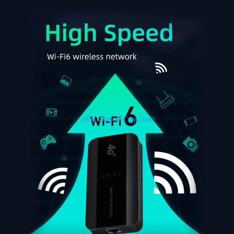 U75B Two Band WIFI6 Wireless 4G LTE Routers ABS Builts Card Slot Ethernet Port Europe Asia Networking Compatibility
U75B Two Band WIFI6 Wireless 4G LTE Routers ABS Builts Card Slot Ethernet Port Europe Asia Networking Compatibility