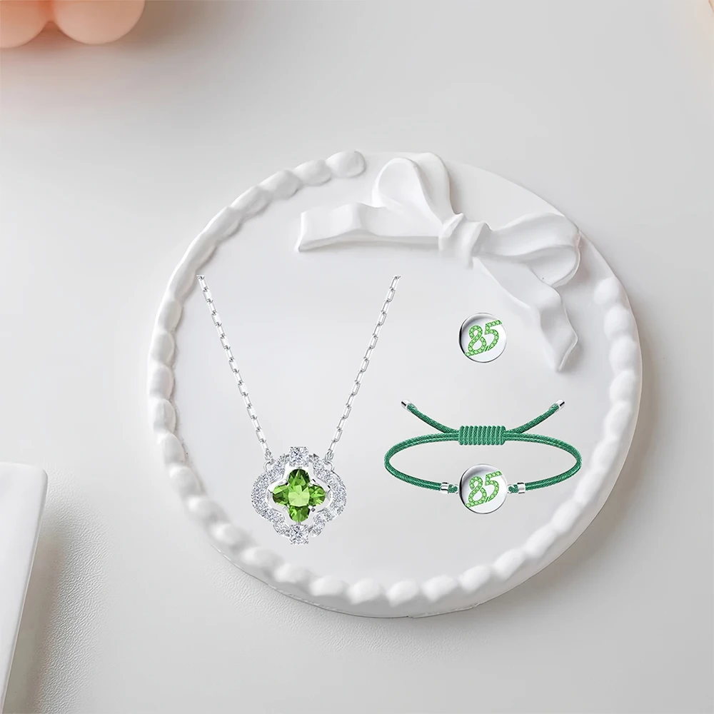 2025 Hot Selling Brand Women's Necklace Hand Rope Earnail Set Luxury Jewelry Suitable for Giving As A Gift To Friends
2025 Hot Selling Brand Women's Necklace Hand Rope Earnail Set Luxury Jewelry Suitable for Giving As A Gift To Friends