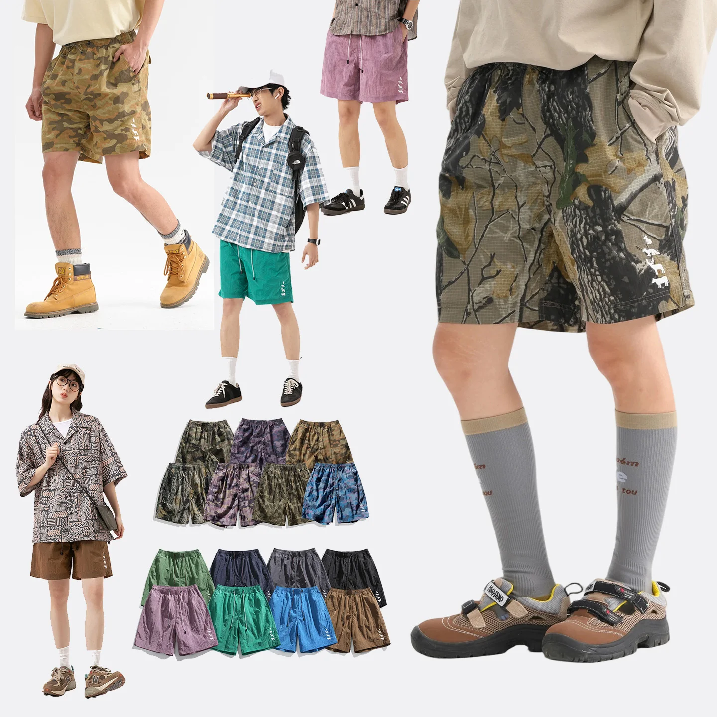 Outdoor Waterproof Breathable Nylon Quick Dry Beach Shorts Men Streetwear Fashion Plus Size Loose Lightweight Tack Cargo Shorts
Outdoor Waterproof Breathable Nylon Quick Dry Beach Shorts Men Streetwear Fashion Plus Size Loose Lightweight Tack Cargo Shorts