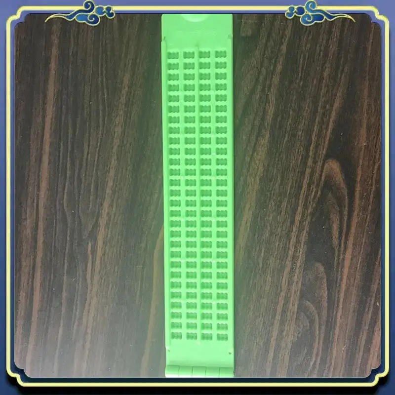 Portable 6X 4 Lines 28 Cells Braille Writing Board With Stylus Braille Slate Portable Practice For The Blind Learning Supplies
Portable 6X 4 Lines 28 Cells Braille Writing Board With Stylus Braille Slate Portable Practice For The Blind Learning Supplies