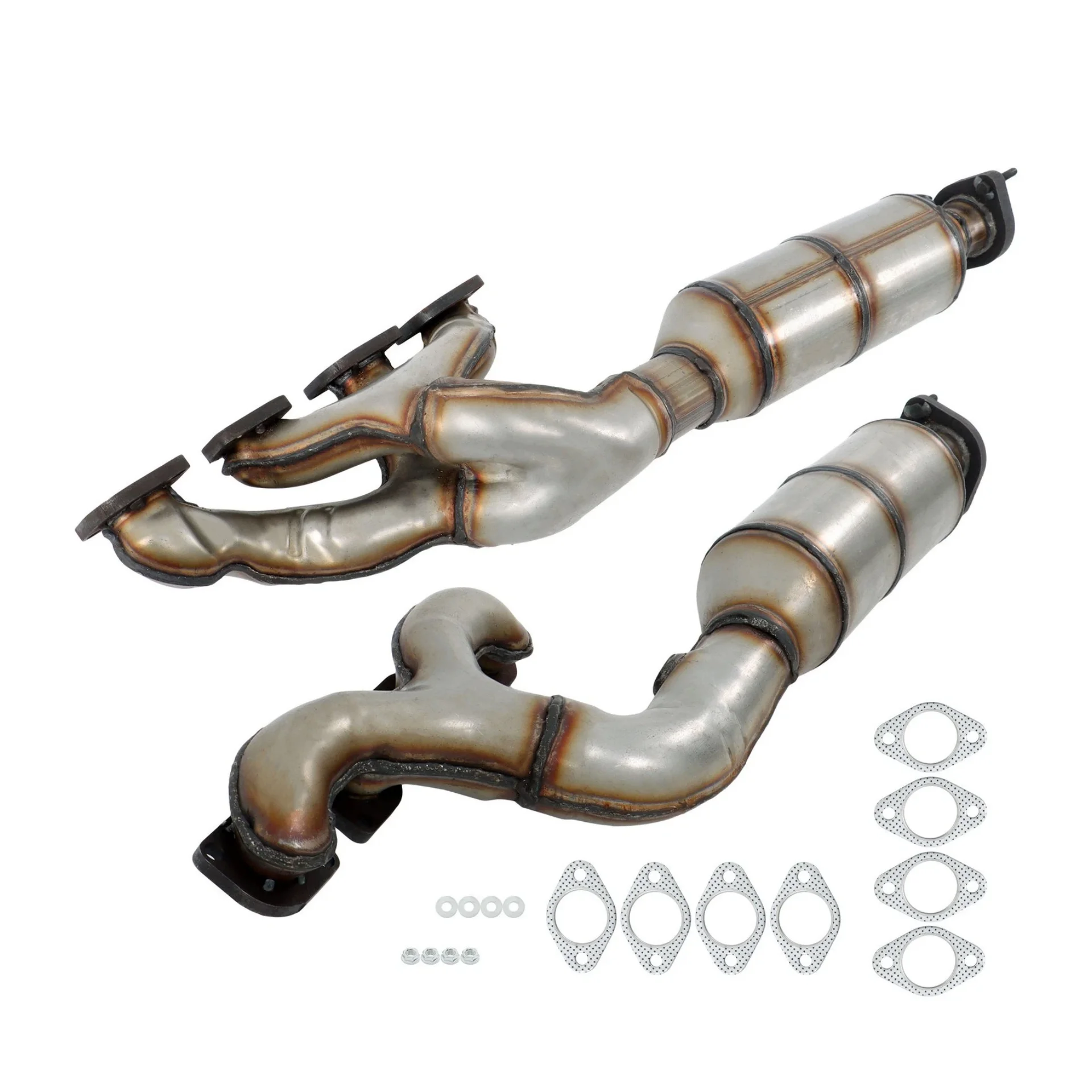 2PCS Manifold Catalytic Converter Three Way Catalytic Converter Exhaust Manifold For BMW 750i / 750Li 4.8L 2006-2008 Left+Right
2PCS Manifold Catalytic Converter Three Way Catalytic Converter Exhaust Manifold For BMW 750i / 750Li 4.8L 2006-2008 Left+Right