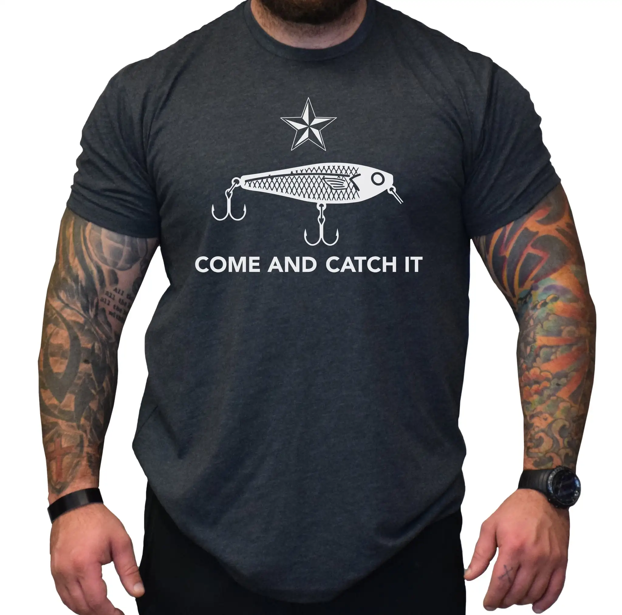 Come and Catch It | Funny Fishing Lure Anglers Gift T-Shirt 100% Cotton O-Neck Short Sleeve Casual Mens T-shirt Size S-3XL
Come and Catch It | Funny Fishing Lure Anglers Gift T-Shirt 100% Cotton O-Neck Short Sleeve Casual Mens T-shirt Size S-3XL
