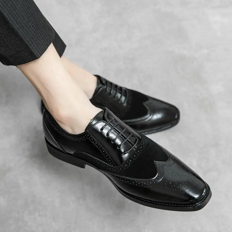 British style platform leather derby shoes men's business casual shoes classic men's shoes
British style platform leather derby shoes men's business casual shoes classic men's shoes