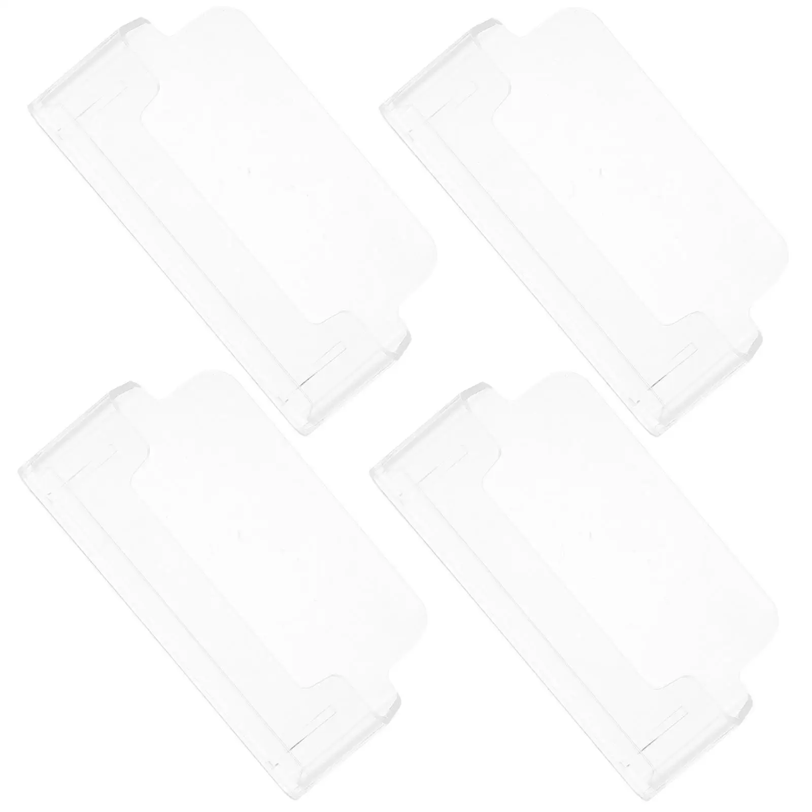 4 Pcs Transparent Business Card Case Acrylic Single Cell Office Desk Organizer Storage Display Stand Holder For Cards Brochures
4 Pcs Transparent Business Card Case Acrylic Single Cell Office Desk Organizer Storage Display Stand Holder For Cards Brochures