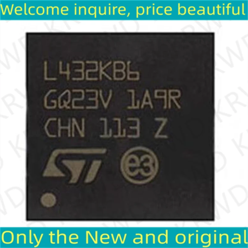 5 шт. L432KB6, новый и оригинальный чип IC STM32L432KBU6 STM32L432 32L432 UFQFN32
5 шт. L432KB6, новый и оригинальный чип IC STM32L432KBU6 STM32L432 32L432 UFQFN32